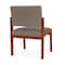 Lesro Lenox Armless Guest Chair, 22.5 in W 26 in L 31.5 in H LW1102 - alternate 3